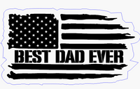 Best Dad Ever Flag