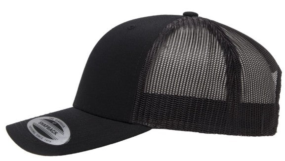 black and black hat side 6606 variant-black-black