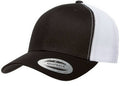 black and white hat 6606