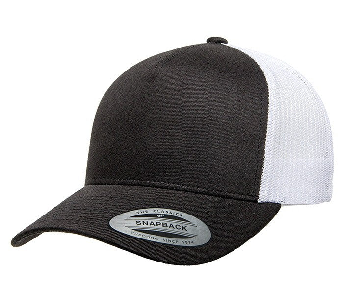 YP 6506 Five-Panel Retro Trucker Cap