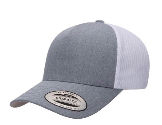 YP - 6506 - Heather Grey/White
