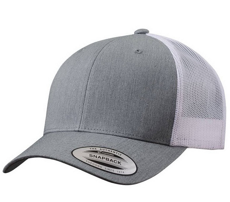 YP - 6606 - Heather Grey/White