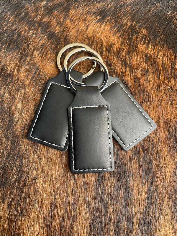 heritage black and silver  keychain