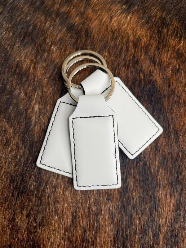 heritage bright white  keychain