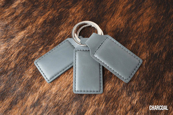 heritage charcoal keychain