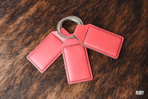 heritage ruby keychain