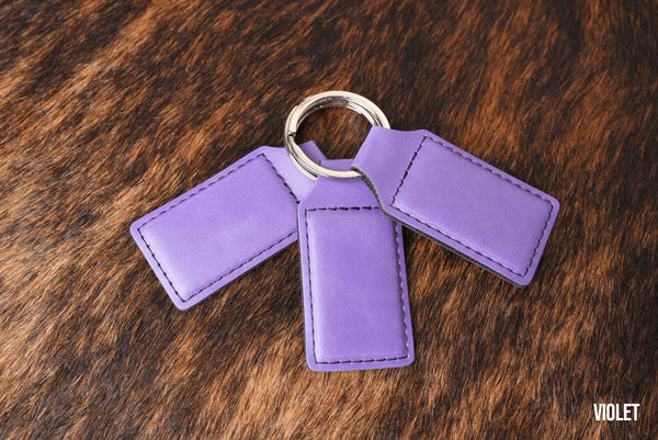 heritage violet keychain
