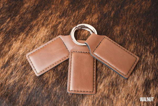 heritage walnut keychain