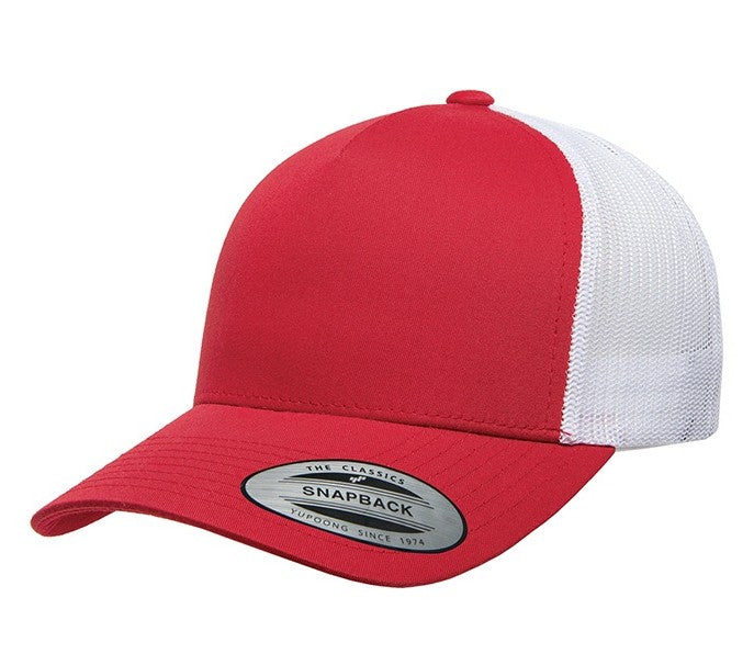 YP 6506 Five-Panel Retro Trucker Cap