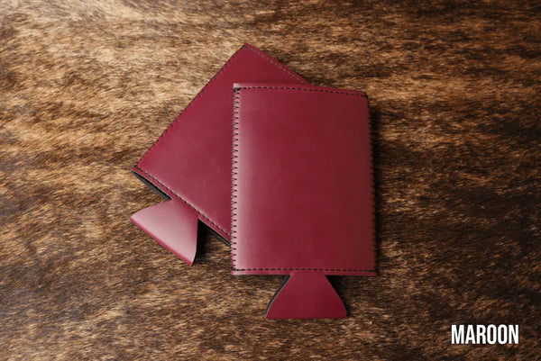 maroon slim can duster